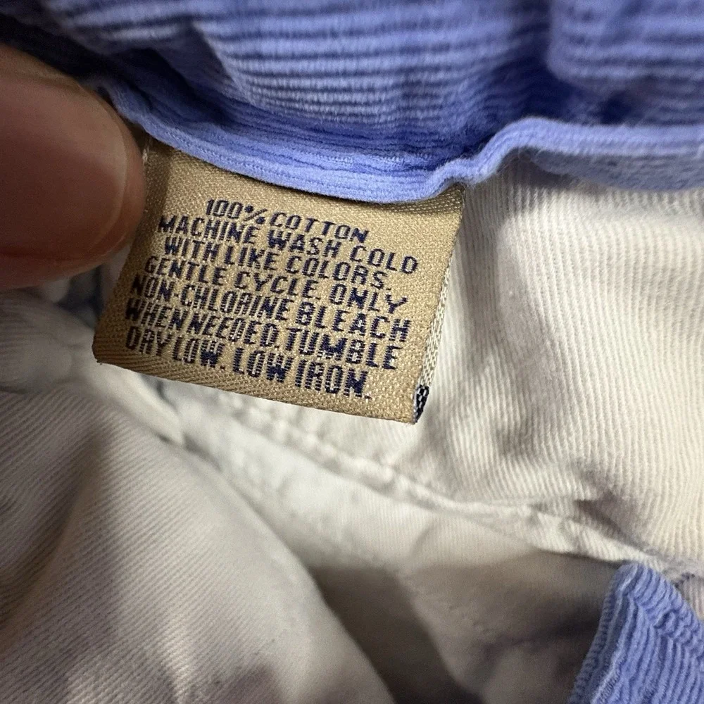 VTG Bills Khakis Men's 35 (34.5x10.5) Blue Corduroy Shorts USA Preppy SEE DESC